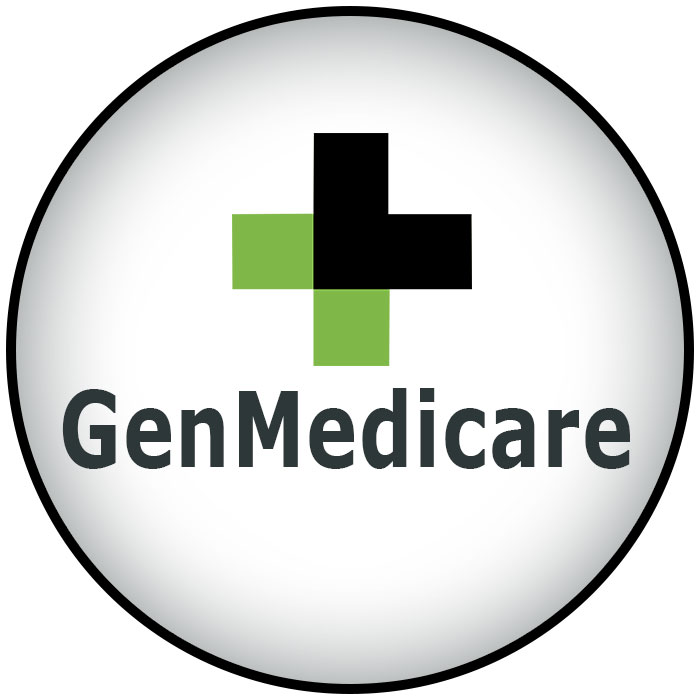 Genmedicare Drugstore's Logo