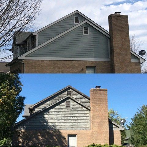 Siding Installation - Before & After