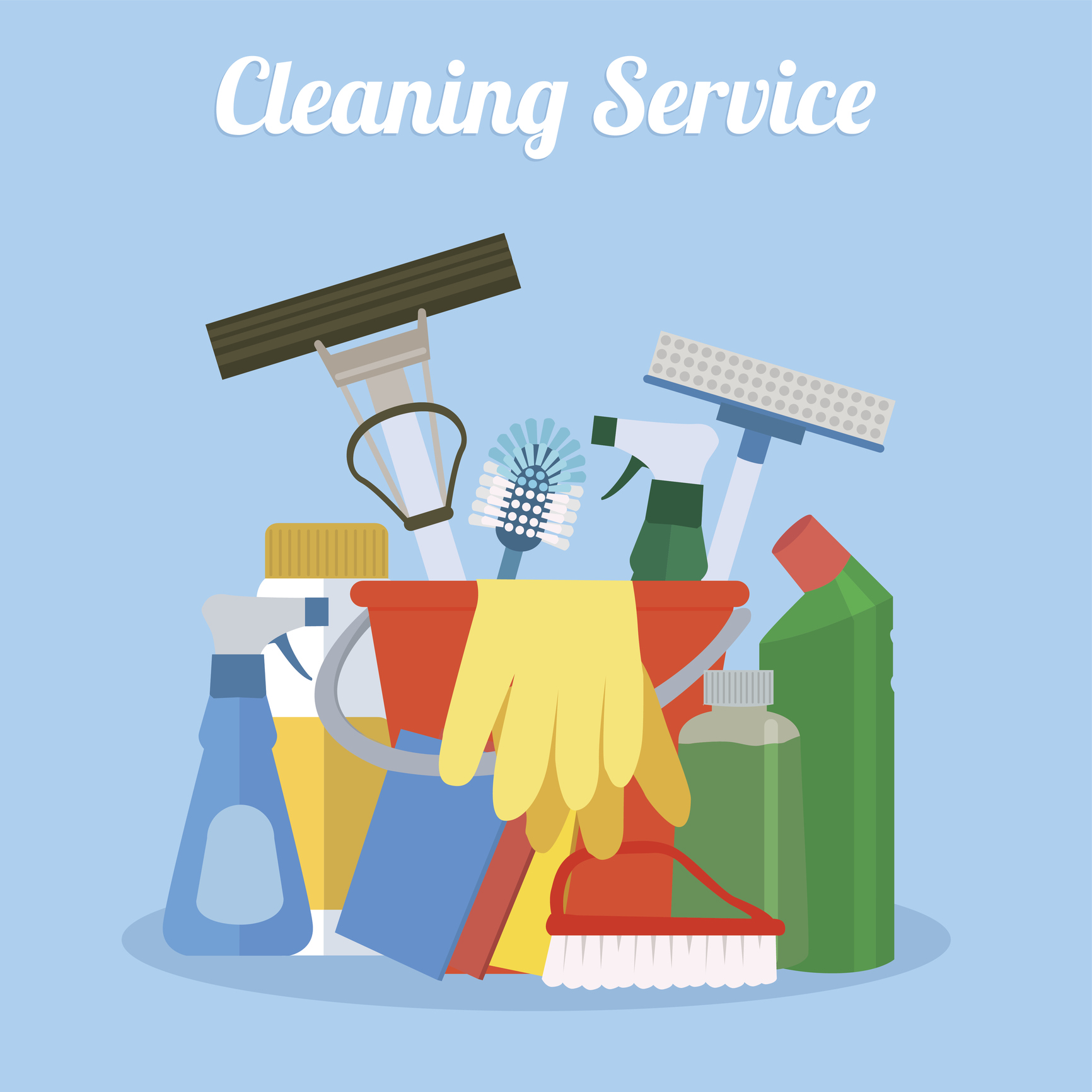 Pat's Cleaning Service's Logo