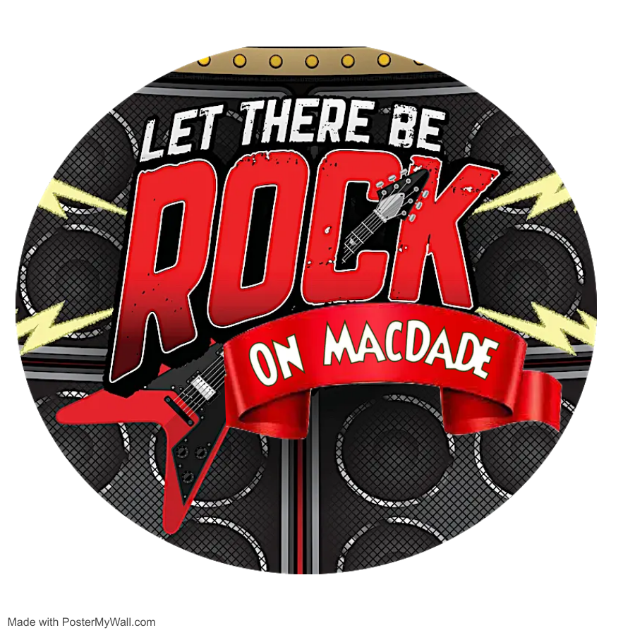 Let There Be Rock / On MacDade's Logo
