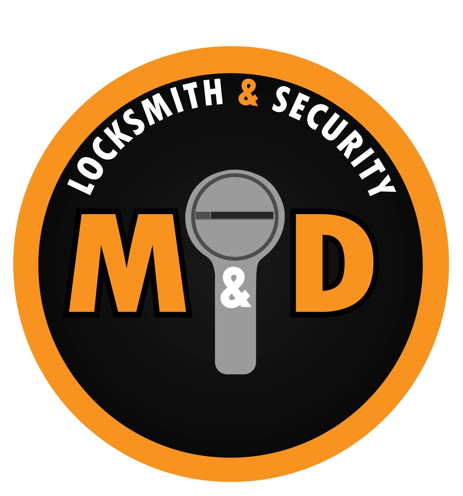 M&D Locksmith and Security's Logo