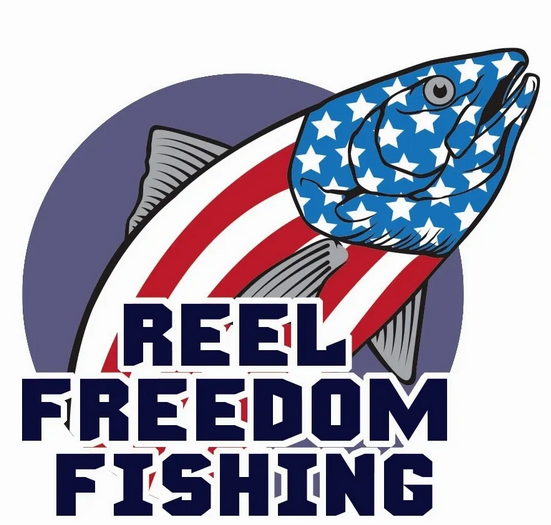 Reel freedom fishing's Logo