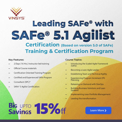 SAFe Agile Certification Training In India