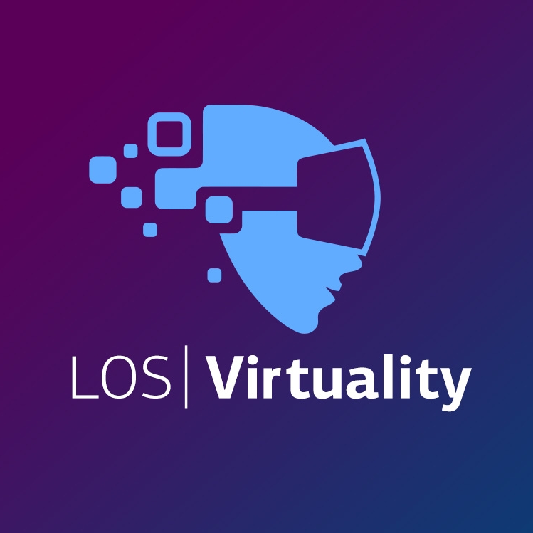 Los Virtuality - Virtual Reality Gaming Center's Logo