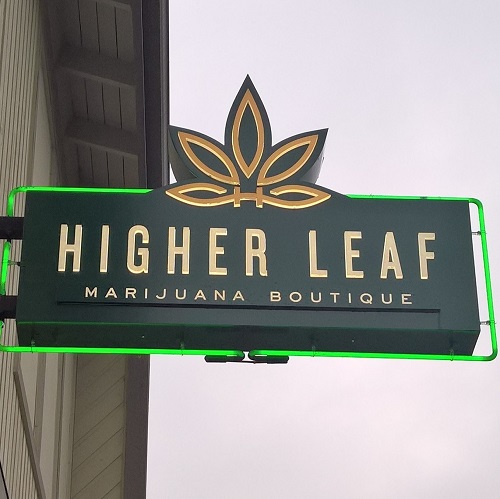 Higher Leaf Marijuana Kirkland's Logo