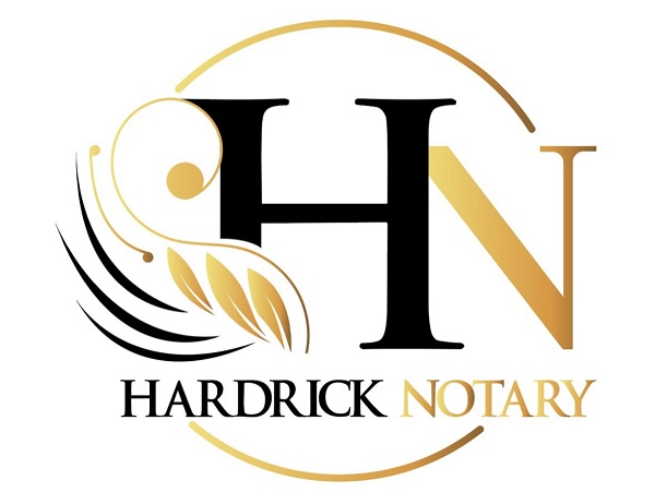 Hardrick Notary's Logo