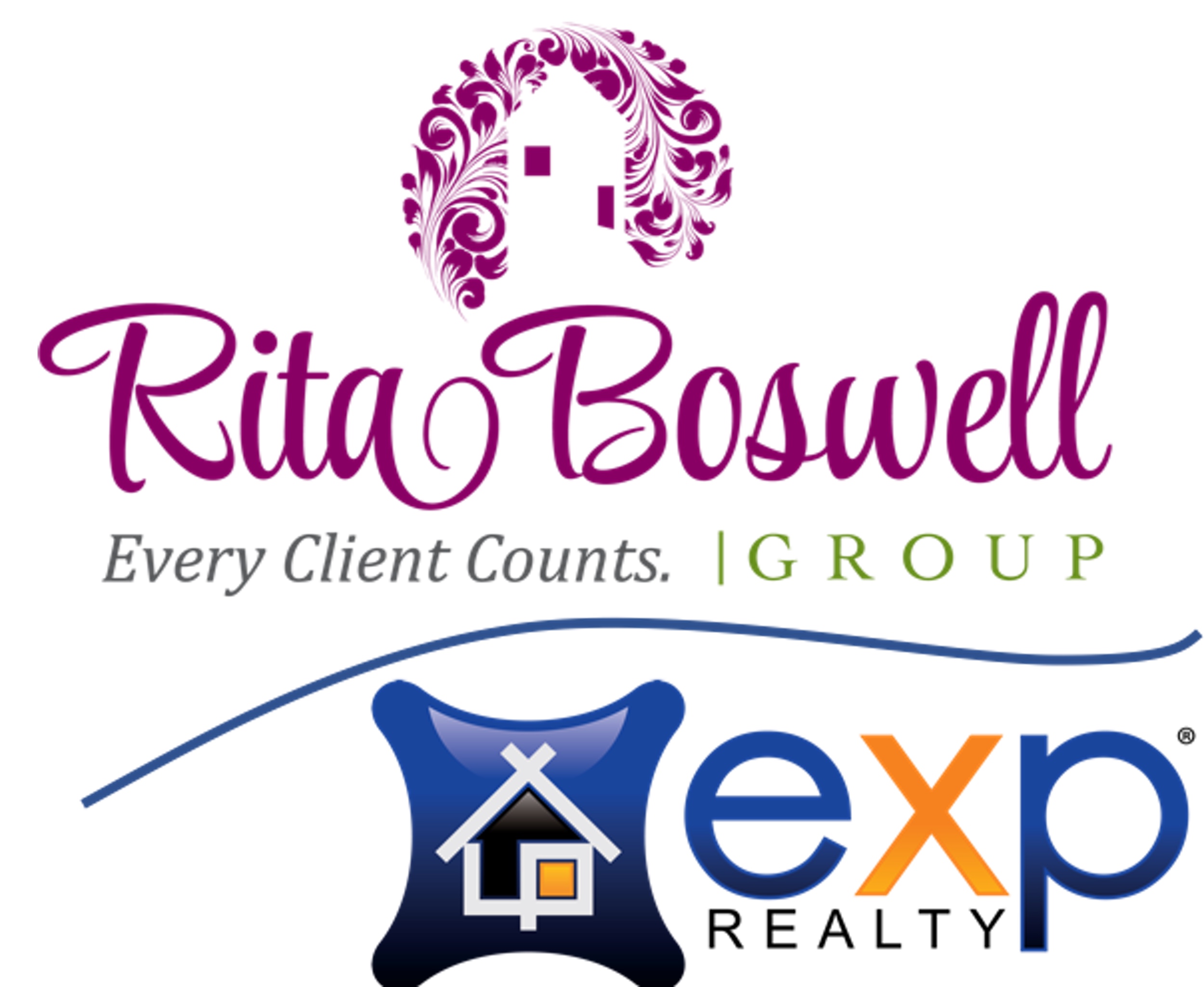 Rita Boswell Group, EXP Realty's Logo