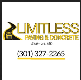 Limitless Paving and Concrete's Logo