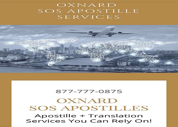 Oxnard SOS Apostille + Translation Services Apostillas Oxnard's Logo