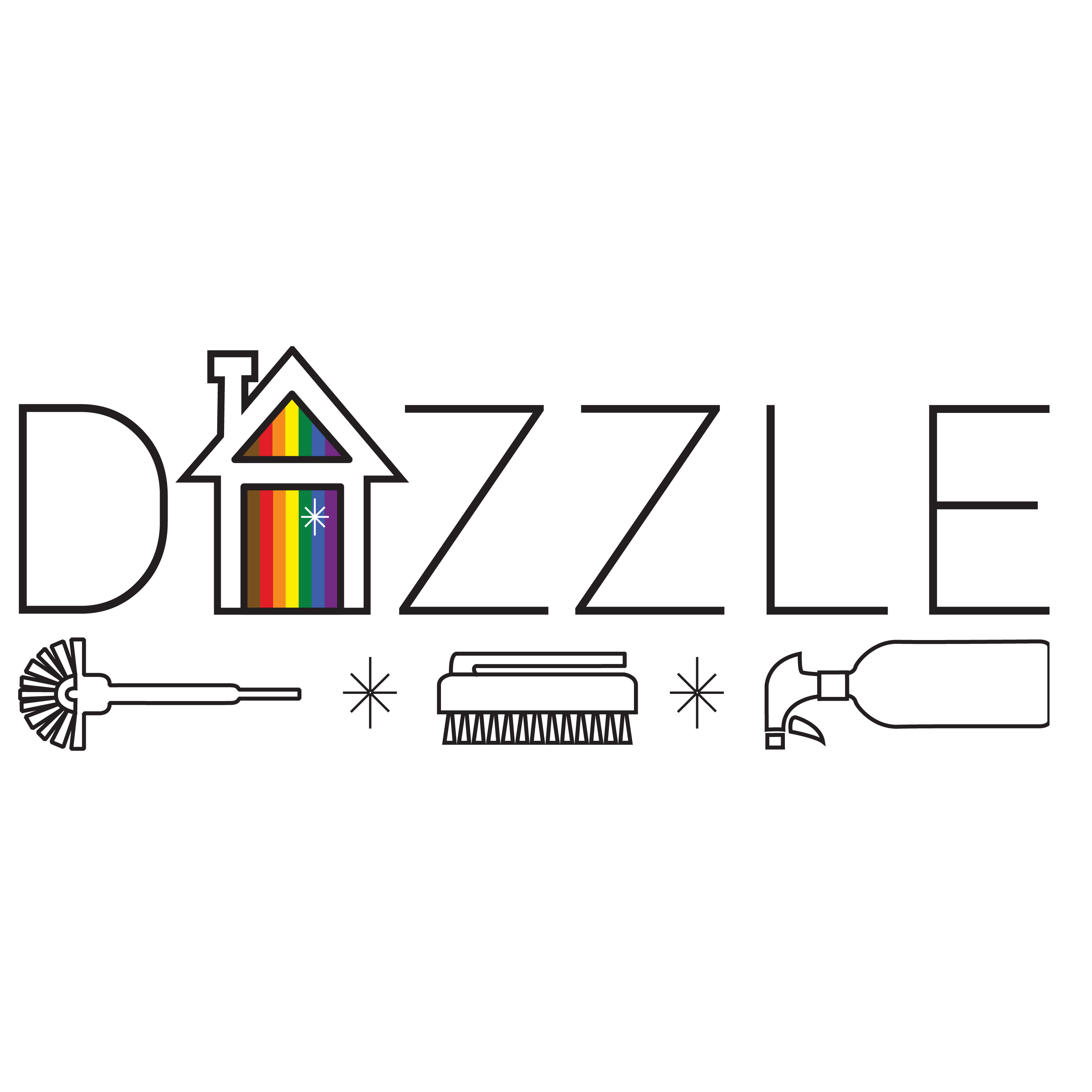 The Dazzle Cleaning Company's Logo