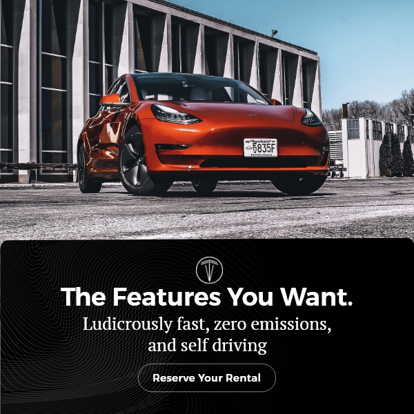 Tesla for rent