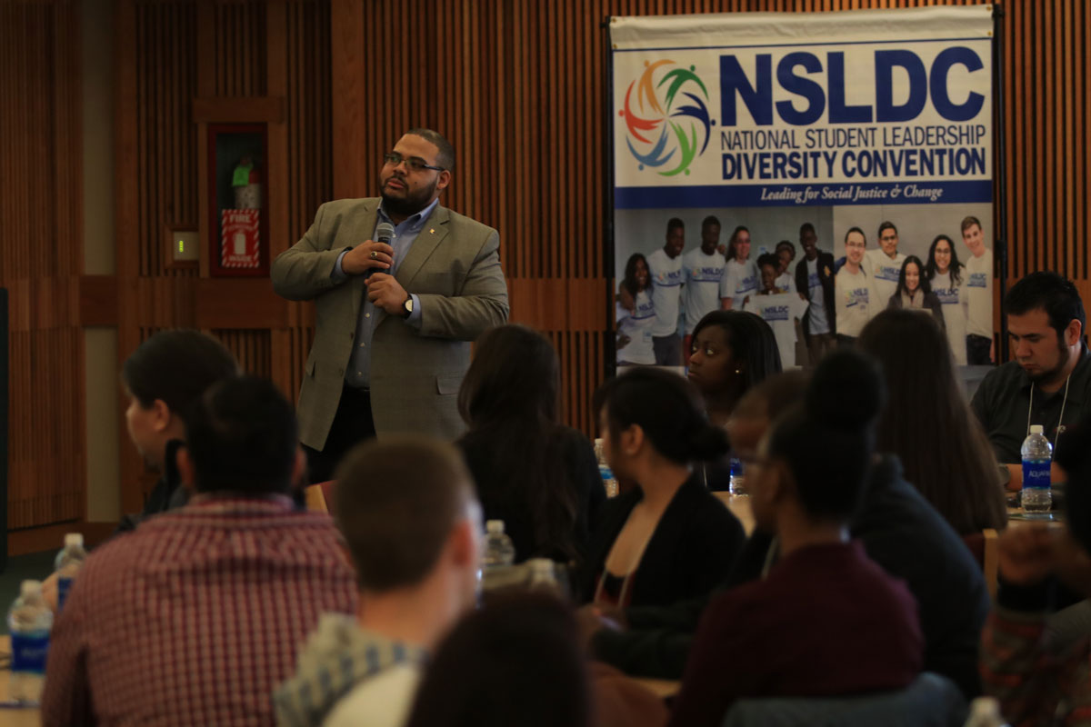 Diversity training at the National Student Leadership Diversity Convention