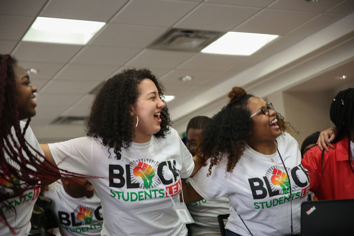 Black leadership summit with Black Students Lead
