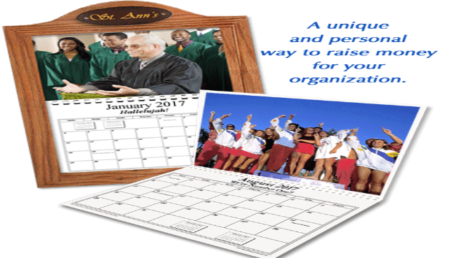 Personalized Photo Calendar Funraisers