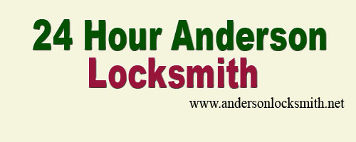 24 Hour Anderson Locksmith's Logo
