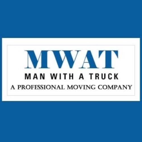 Man With A Truck Moving Company's Logo