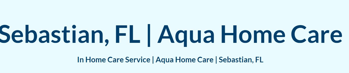 Aqua Home Care's Logo