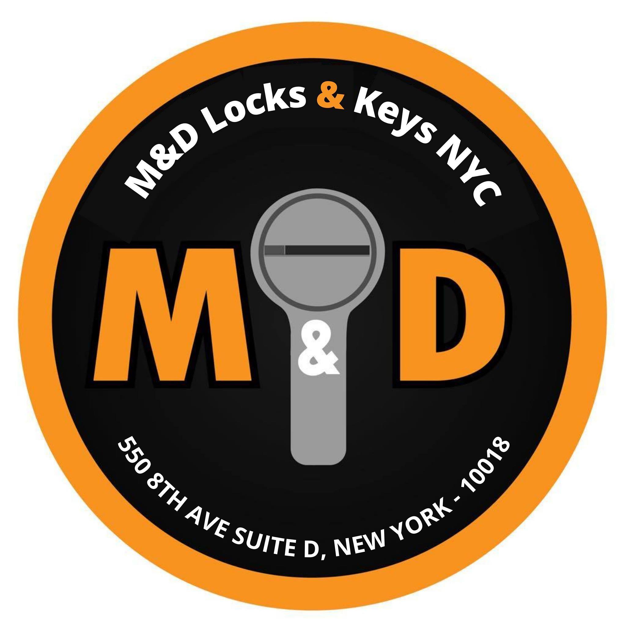 M&D Locks and Keys NYC's Logo
