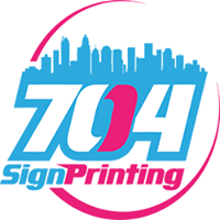 704 Sign Printing Charlotte's Logo