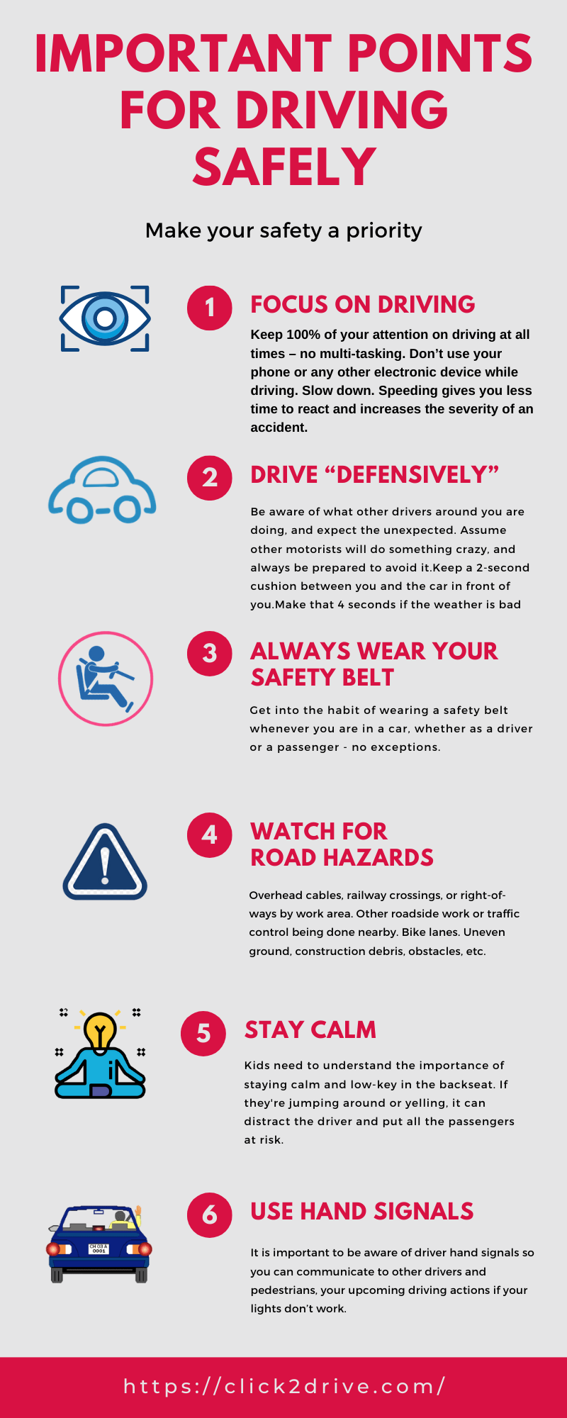 Points of Driving Safety