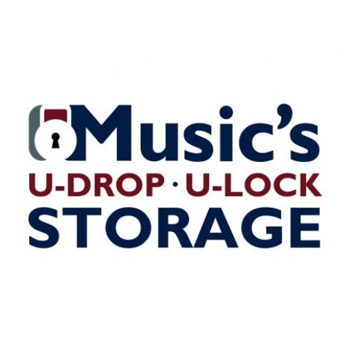 Music's U Drop U Lock Storage's Logo