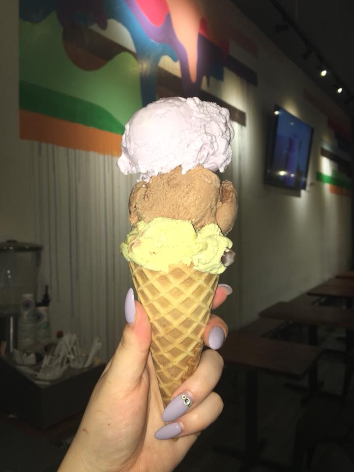 mint chocolate chip & chocolate aztec and honey lavender