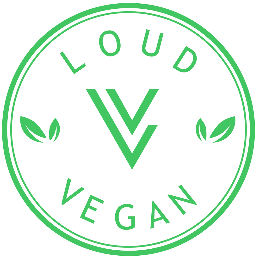 Loud Vegan's Logo