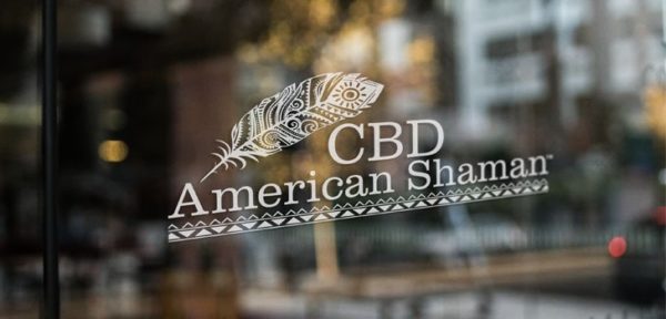 CBD American Shaman Glass Logo