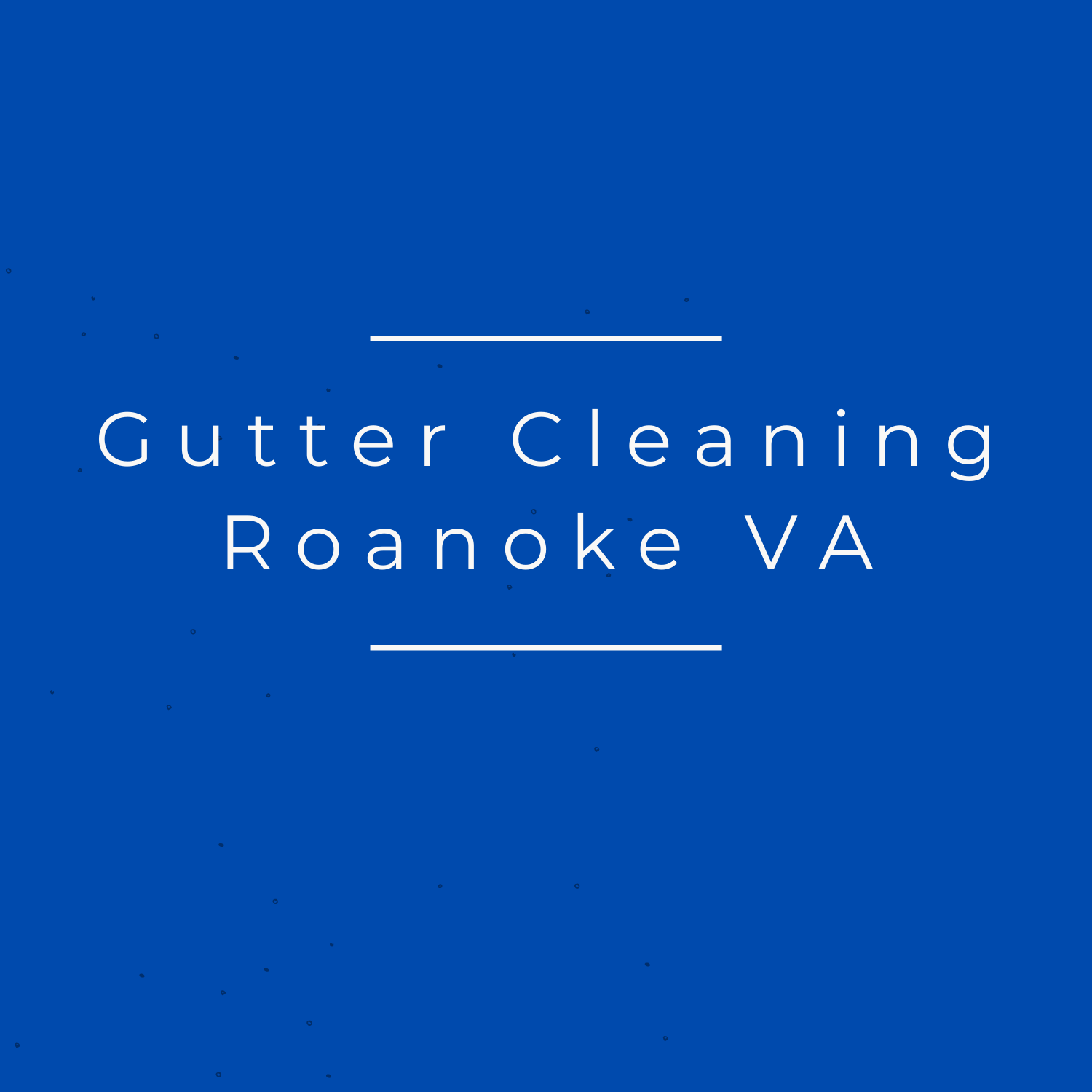 Gutter Cleaning Roanoke VA's Logo