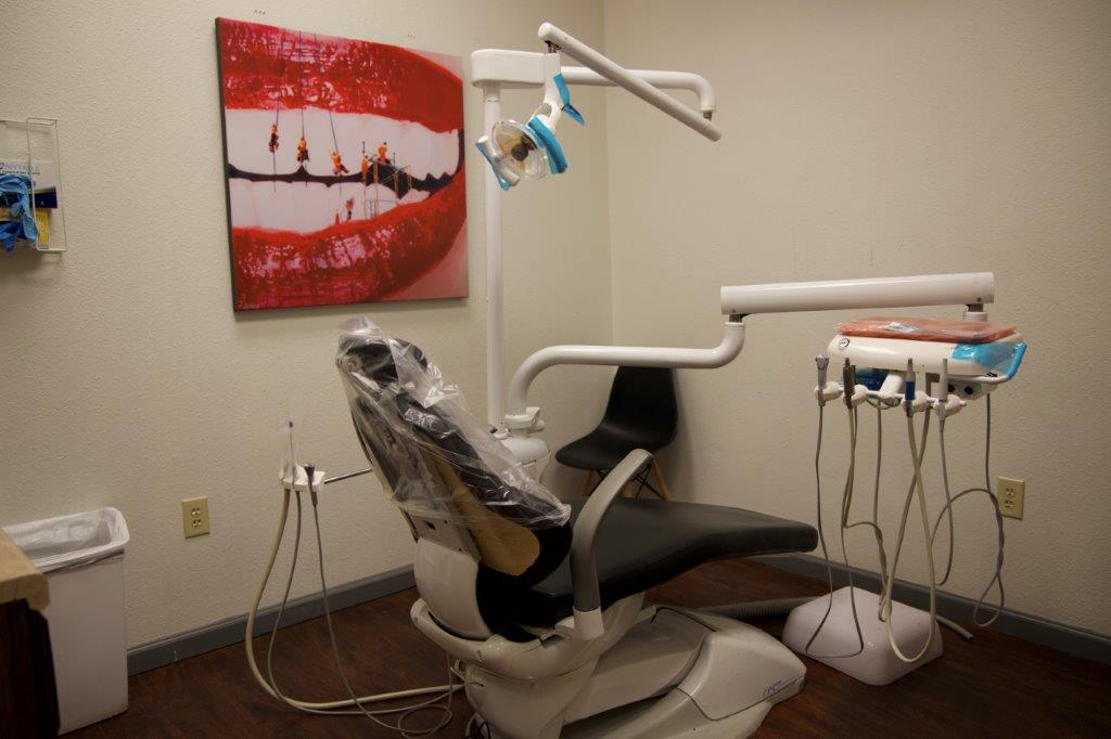 Dental chair at Glow Dental and Orthodontics