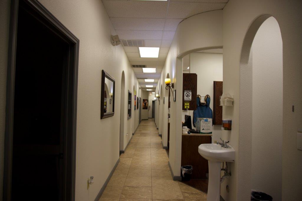 Hallway at Glow Dental and Orthodontics