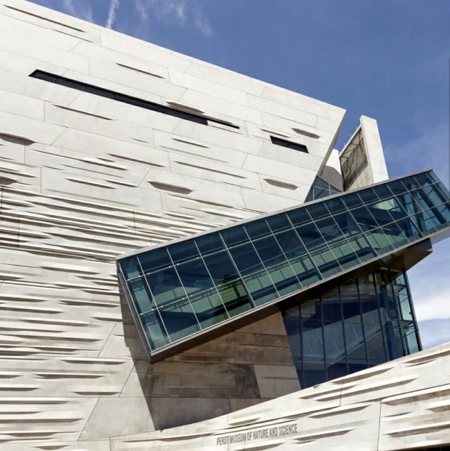 Perot Museum of Nature and Science at 15 minutes drive to the west of Glow Dental and Orthodontics