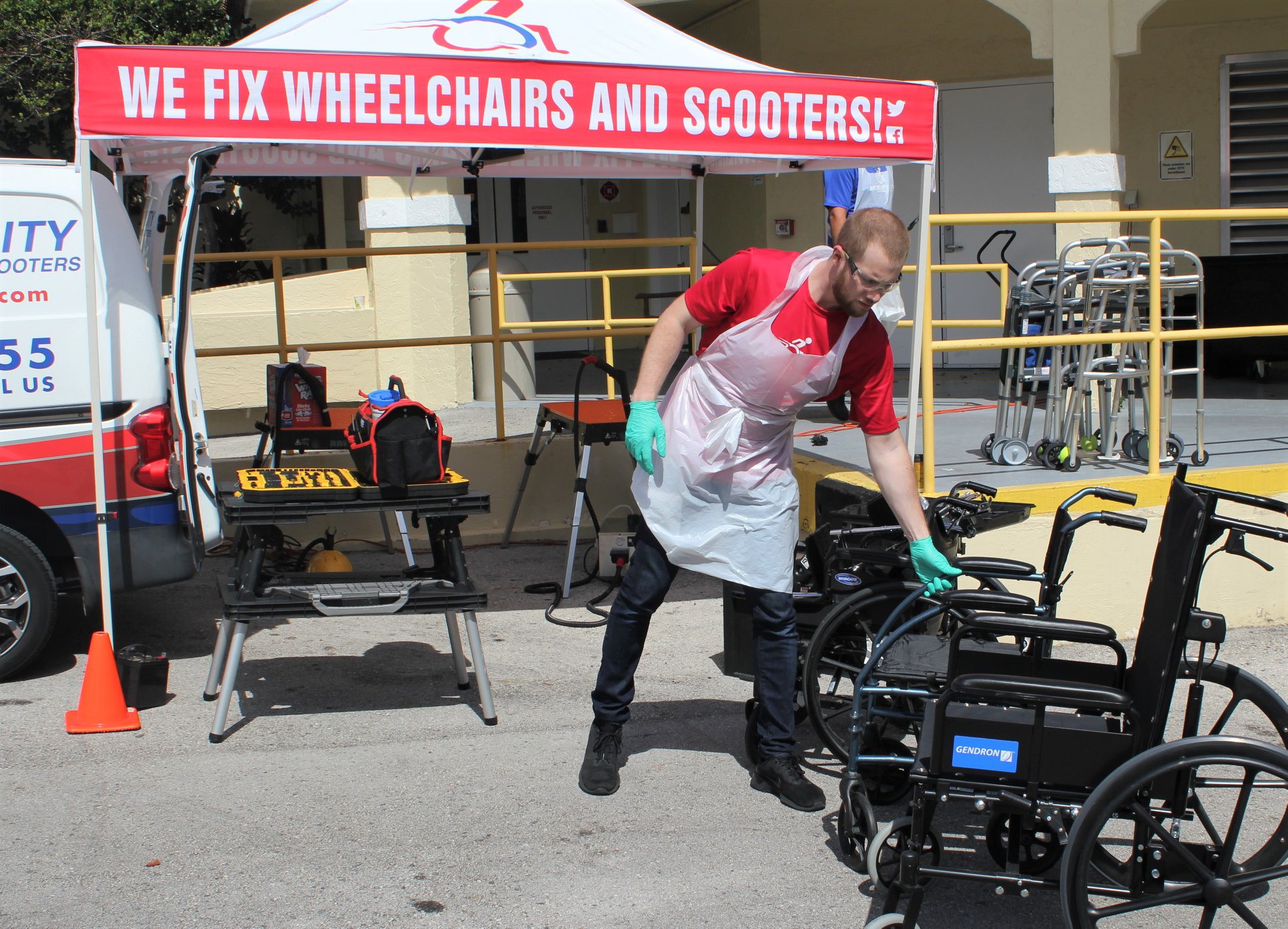 We fix wheelchairs & Scooters