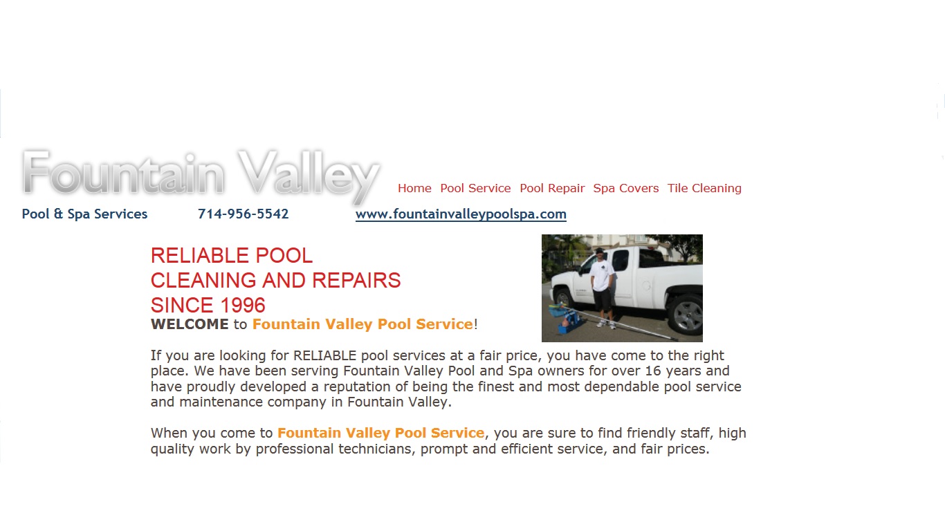 Fountain Valley Pool and Spa Service's Logo