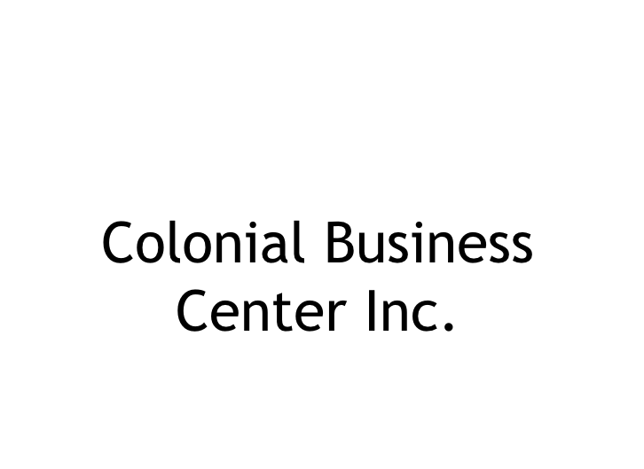 Colonial Business Center's Logo