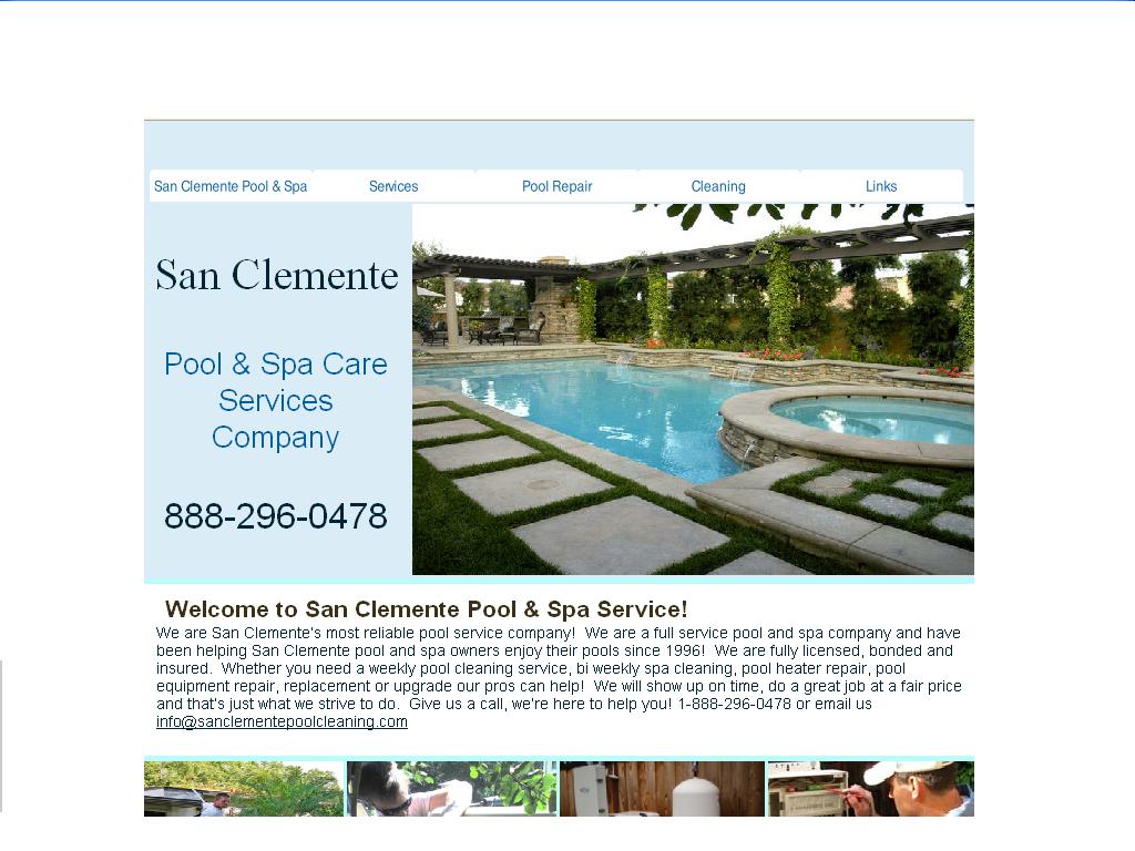 San Clemente Pool Cleaning Service's Logo