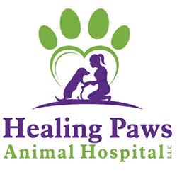Healing Paws Animal Hospital's Logo