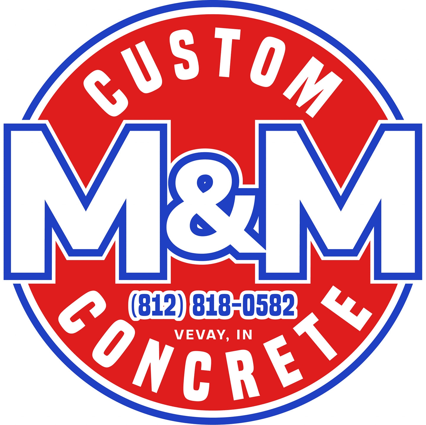 M&M CUSTOM CONCRETE's Logo