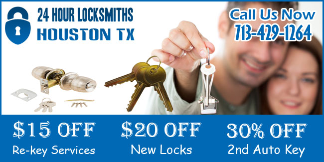 24 Hour Locksmiths Houston's Logo