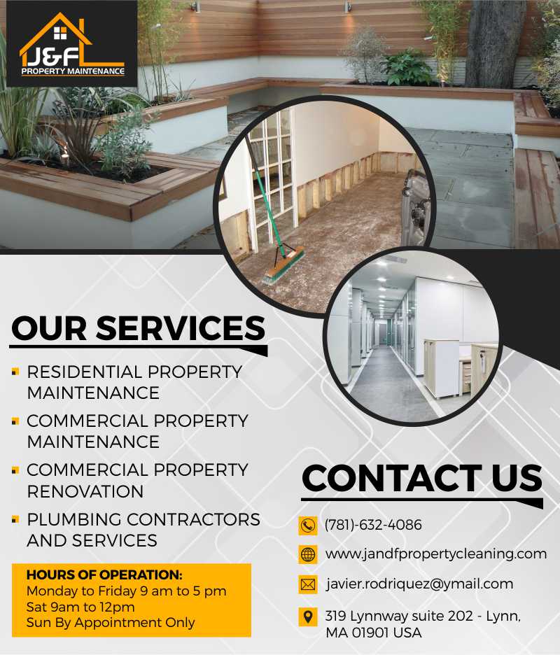 Residential Property Renovation and Construction Lynn | J&F Property Maintenance's Logo