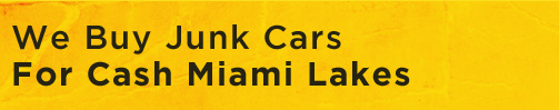 We Buy Junk Cars For Cash Miami Lakes's Logo