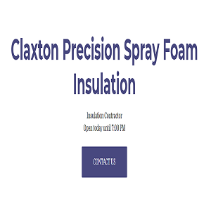Claxton Precision Spray Foam Insulation's Logo