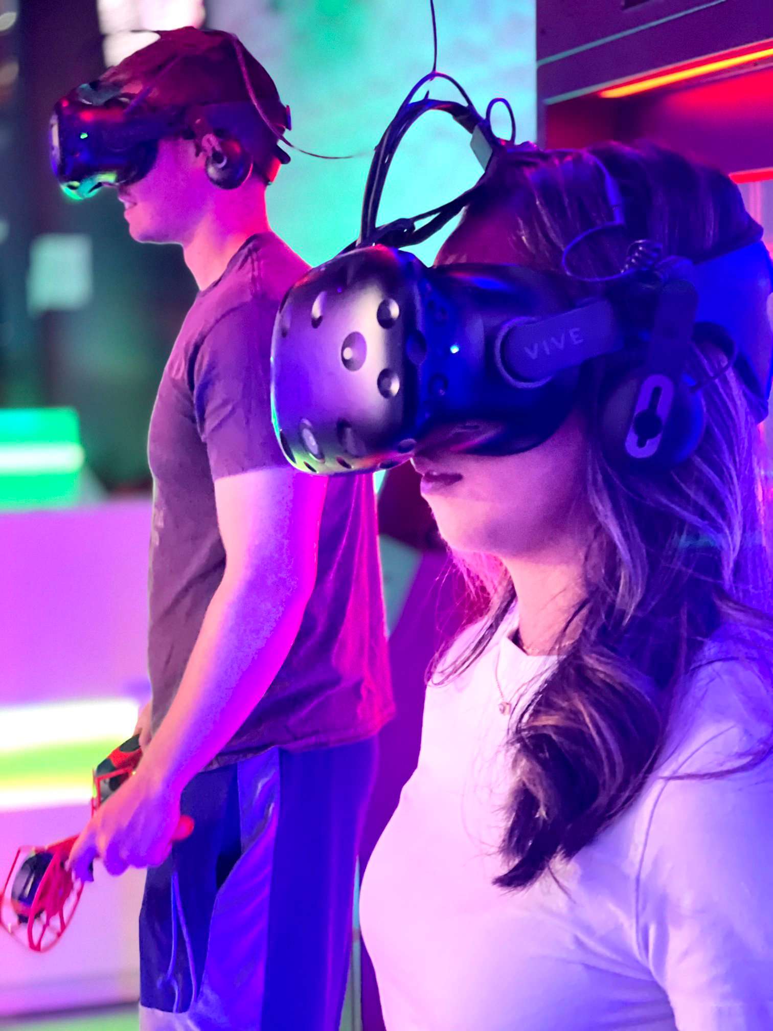 VR player 1 Virtual Reality Arcade