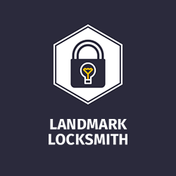 Landmark Locksmith's Logo