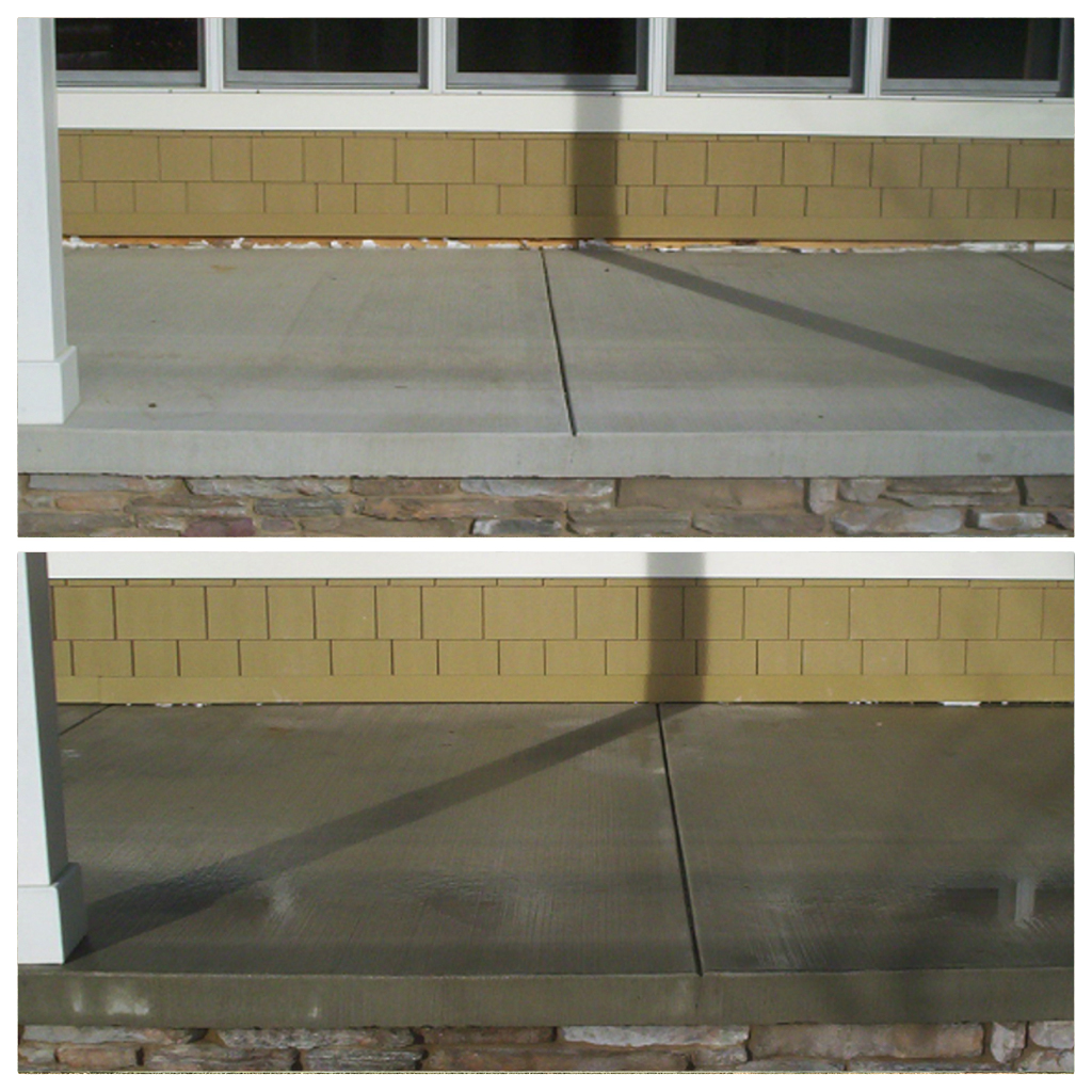 Concrete porch leveling