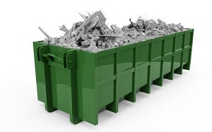 green-dumpster
